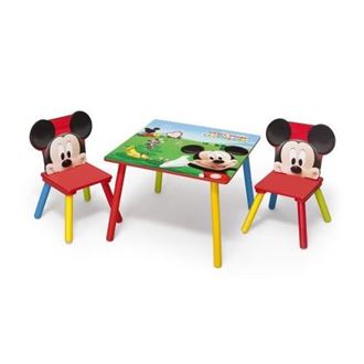Obrázok z Detský stôl s stoličkami Myšák Mickey II