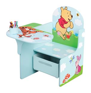 Obrázok Stolička sa stolčekom Medvedík Pú