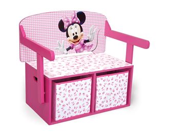 Obrázok z Detská lavica s úložným priestorom Myška Minnie Minni