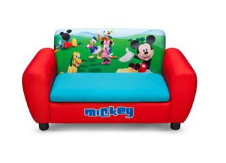 Obrázok z Detská pohovka s Bobkom a vankúšikom Mickey Mouse