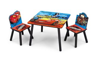 Obrázok z Detský stôl s stoličkami Cars II