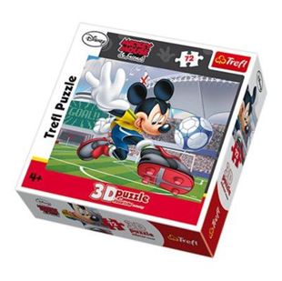 Obrázok Mickey Mouse puzzle Trefl 3D