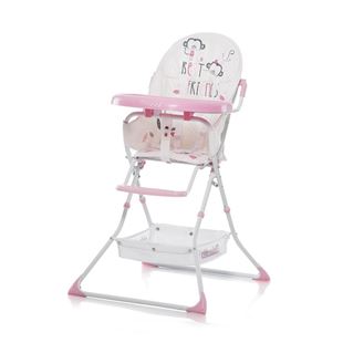 Obrázok Detská jedálenská stolička Maggi - Ružová