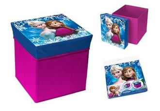 Obrázok z Skladací úložný box - sedátko 2v1 Frozen