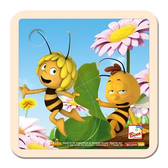 Obrázok z Vkladacie puzzle Včielka Mája s Vilkom