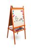 Obrázok z Detská magnetická tabuľa 3v1 farebná - výška 94 cm