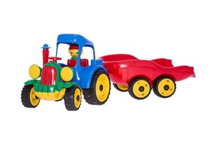 Obrázok Traktor s prívesom