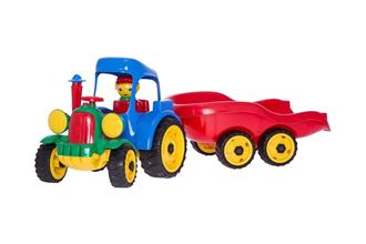 Obrázok z Traktor s prívesom