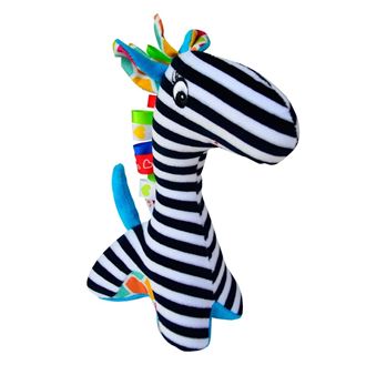 Obrázok z Edukačná hračka s hrkálkou - Žirafa