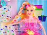 Obrázok z Bábika typu Barbie 29cm + 17 ks šatočiek