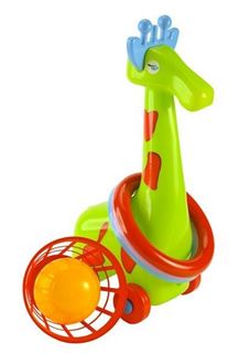 Obrázok z Žirafa s krúžkami a košíkom