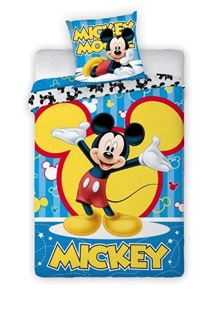 Obrázok Detské obliečky Myšiak Mickey 001 140 x 200