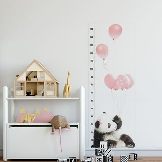 Obrázok z Mierka vzrastu Panda - Ružová