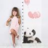 Obrázok z Mierka vzrastu Panda - Ružová