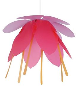 Obrázok Detská lampa kvet fuchsia