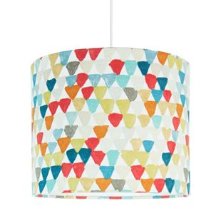 Obrázok Textilné závesná lampa Trojuholníky Mini