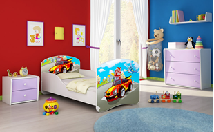 Obrázok Detská posteľ - Závodné auto
