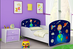 Obrázok Dětská postel - Vesmír