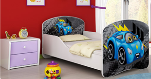 Obrázok Dětská postel - Blue car