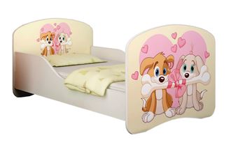 Obrázok z Detská posteľ - Zamilovaní psíkovia