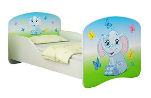 Obrázok Dětská postel - Barevný sloník