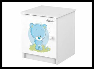 Obrázok Nočný stolík Modrý medvedík