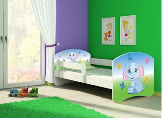 Obrázok z Dětská postel - Barevný sloník 2