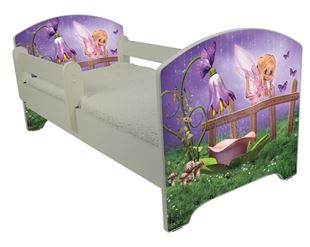 Obrázok Detská posteľ Oskar Zvonková víla 140x70 cm - Nórska borovica