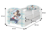 Obrázok z Disney dětská postel Minnie 160x80 cm