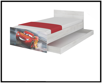 Obrázok z Disney dětská postel Cars 160x80 cm