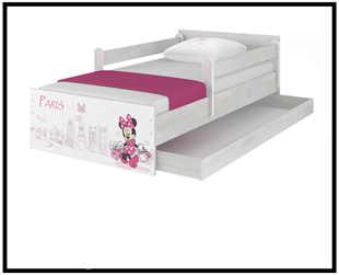 Obrázok Disney detská posteľ Minnie Paríž 180x90 cm