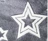 Obrázok z Detský koberec STARLIGHT sivá / biela 100x160 cm