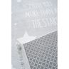 Obrázok z Detský koberec LOVE YOU STARS strieborná-sivá / biela 100x160 cm