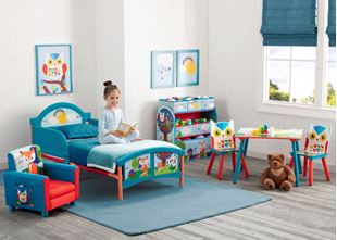 Obrázok Detská posteľ Lesné zvieratká
