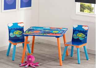 Obrázok Detský stôl s stoličkami Oceán