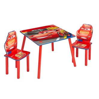 Obrázok z Detský stôl s stoličkami Cars Vl