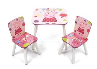 Obrázok Detský stôl s stoličkami Peppa Pig