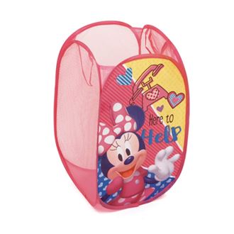 Obrázok z Detský skladací kôš na hračky Minnie Mouse