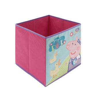 Obrázok z Detský látkový úložný box Prasiatko Peppa