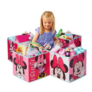 Obrázok Štyri úložné boxy - Minnie Mouse