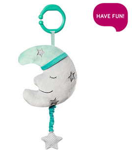 Obrázok Závesná plyšová hračka s melódiou - Happy Moon, BabyOno