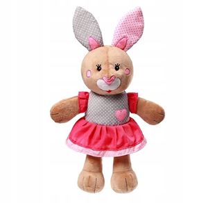 Obrázok Plyšová hračka s hrkálkou, 30cm - Bunny Julia