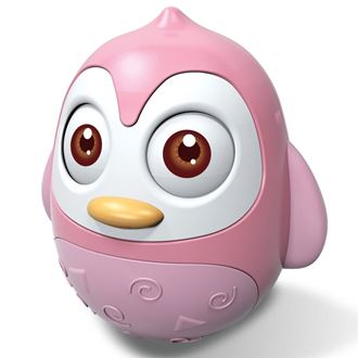 Obrázok z Kývacia hračka Baby Mix tučniak ružový