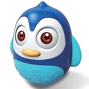 Obrázok Kývacia hračka Baby Mix tučniak modrý