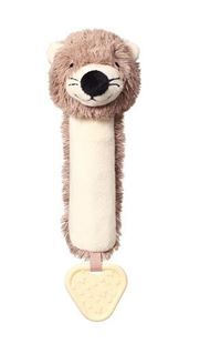 Obrázok Plyšová pískacia hračka Otter Maggie Vydra, béžovo-hnedá