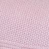 Obrázok z Bavlnená deka, dečka pletená, BASIC, 80x90cm, Baby Nellys - sv. ružová