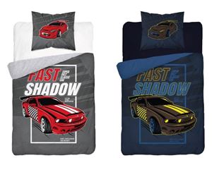 Obrázok Detské svietiace obliečky Cars Fast Shadow 140x200 cm
