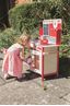 Obrázok z Drevená detská kuchynka červená