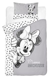 Obrázok Detské obliečky Myška Minnie s bodkami 135x100 cm