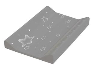 Obrázok Prebaľovacia podložka 70x50cm Baby Star - tvrdá, šedá